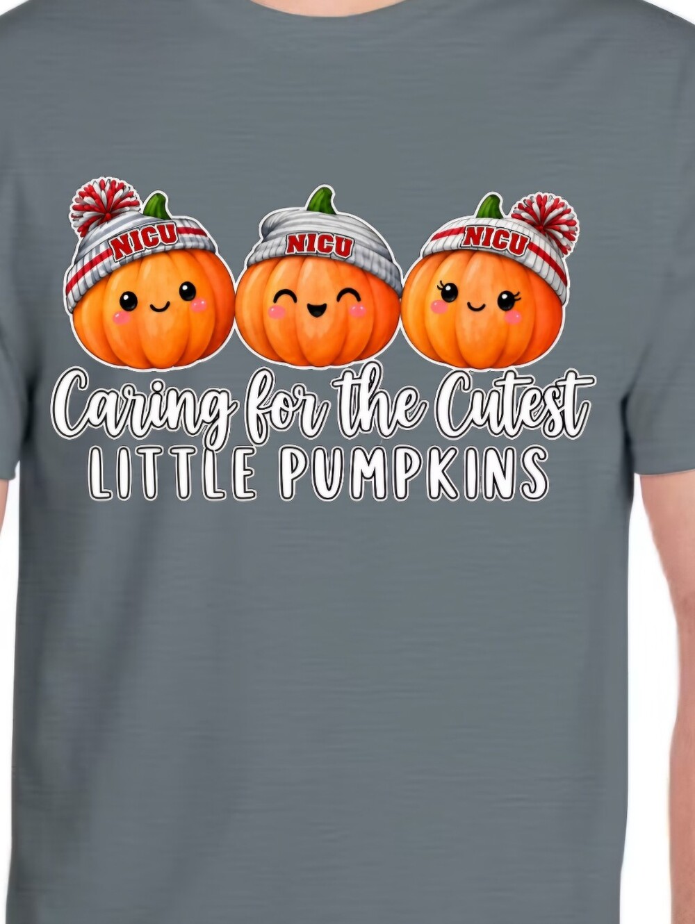 NICU Caring for the Cutest Little Pumpkins T-Shirt